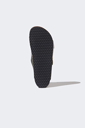 DeFacto Erkek Düz Taban Çift Bantlı Suni Deri Terlik C3754AX25HSBG50