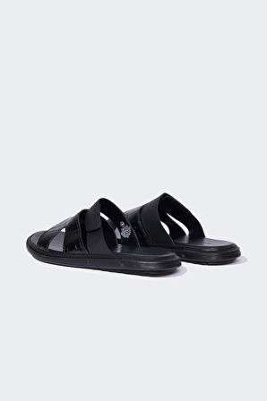 DeFacto Erkek Düz Taban Suni Deri Terlik E6246AX25HSBK23