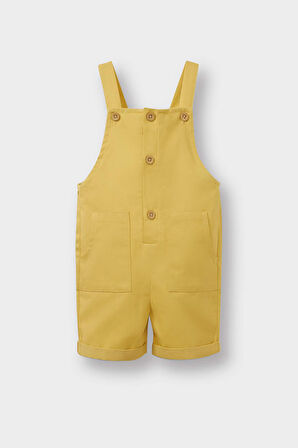 DeFacto Erkek Bebek Gabardin Salopet Tulum E9010A525SMYL516