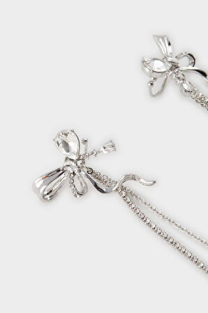 Kadın Sallantılı Silver Küpe