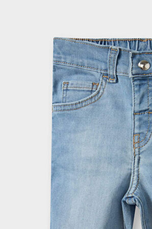 Kız Bebek Straight Fit Jean Pantolon