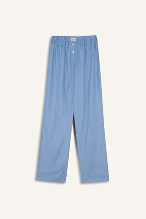 Fall in Love Regular Fit Uzun Boy Flanel Alt