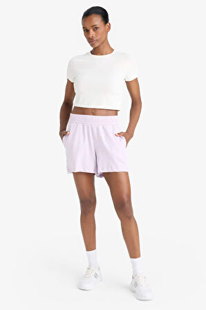 DeFactoFit Oversize Geniş Kalıp Kısa Paça Sporcu Şort C6135AX25SMPR67