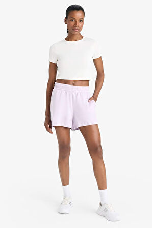 DeFactoFit Oversize Geniş Kalıp Kısa Paça Sporcu Şort C6135AX25SMPR67