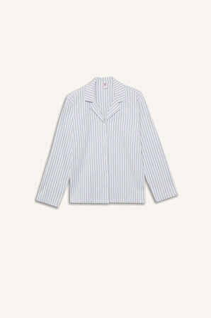 Regular Fit Uzun Kollu 2'li Flanel Takım Fall in Love