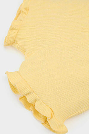 DeFacto Kız Bebek Beli Lastikli Waffle Şort A8043A525SMYL142