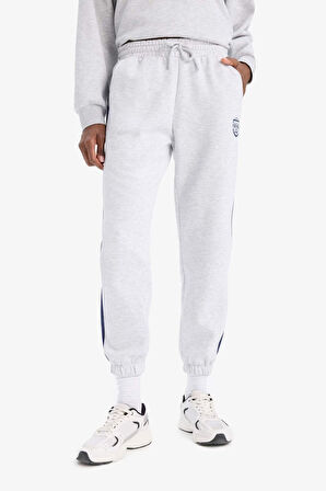 DeFactoFit Standart Fit Baskılı Jogger Paça Standart Boy Sporcu Eşofman Altı