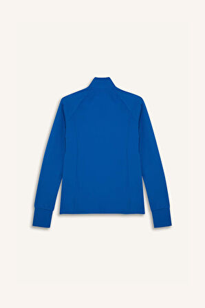 DeFactoFit Fitted Dik Yaka Sporcu Fermuarlı Sweatshirt Hırka E7755AX25SPBE457