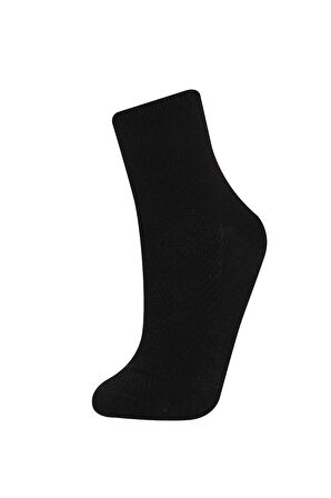 DeFacto Kadın Dikişsiz Rahat Lastikli Ultra Soft 2'li Bambu Soket Çorap E8643AXNSKR1