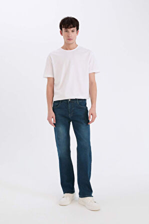 Sergio Regular Fit Normal Kalıp Normal Bel Boru Paça Jean Pantolon