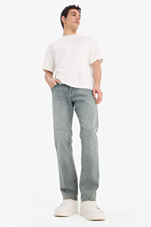 Sergio Regular Fit Normal Kalıp Normal Bel Boru Paça Jean Pantolon