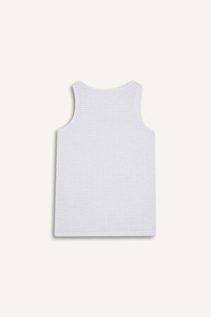 DeFacto Erkek Çocuk Desenli 2'li Atlet E6865A825SPWT34