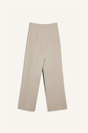 DeFacto Standart Boy Klasik Pantolon Wide Leg Geniş Bol Paça Basic Düz Yüksek Bel C6402AX25SPBG644
