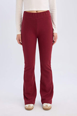 DeFacto Wide Leg Geniş Paça Esnek Belli Uzun Boy Pantolon E4387AX24WNBR248