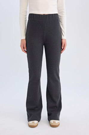 DeFacto Wide Leg Geniş Paça Esnek Belli Uzun Boy Pantolon E4387AX24WNAR191