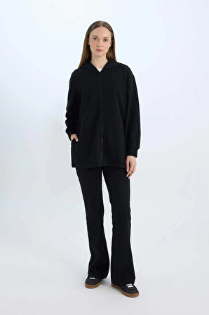 E4387 Wide Leg Geniş Paça Esnek Belli Uzun Boy Pantolon