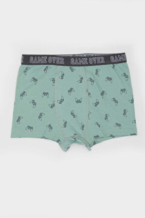 Erkek Çocuk Baskılı 3'lü Boxer