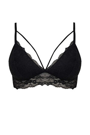 DeFacto Dantelli Kaplı Pedli Bralet-Fall in Love R6569AZ25SPBK27