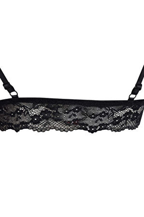 DeFacto Dantelli Kaplı Pedli Bralet-Fall in Love R6569AZ25SPBK27