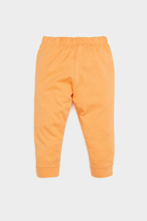 DeFacto Erkek Bebek Garfield Pijama Takımı Kısa Kollu Penye Üst Beli Lastikli Uzun Alt E1176A525SMOG162
