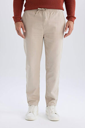 DeFacto %100 Pamuk Regular Fit Normal Kesim Yazlık Jogger Pantolon D1045AX25SPBG712