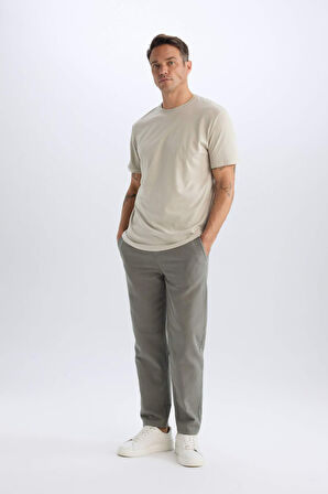 Regular Fit Pamuklu Pantolon