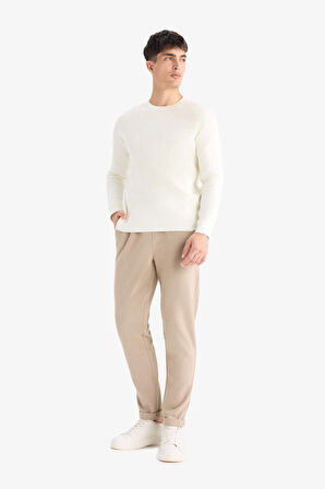 Jogger Fit Düz Paça Pantolon