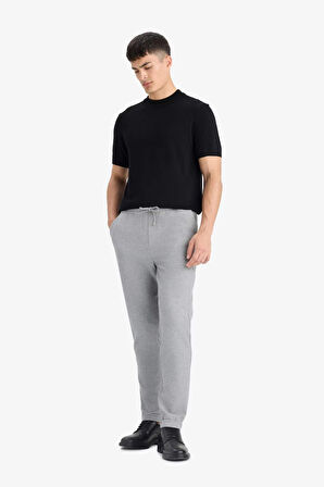 Jogger Fit Düz Paça Pantolon