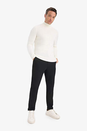 Jogger Fit Düz Paça Pantolon