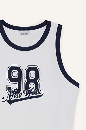 DeFactoFit Crop Baskılı Bisiklet Yaka Sporcu Atlet