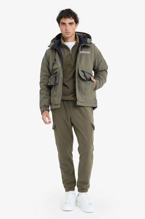 DeFacto REGULAR FIT Su İtici Kapüşonlu Mont F1148AX25WNKH151