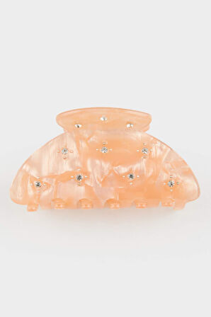 Kadın Taşlı Mandal Toka