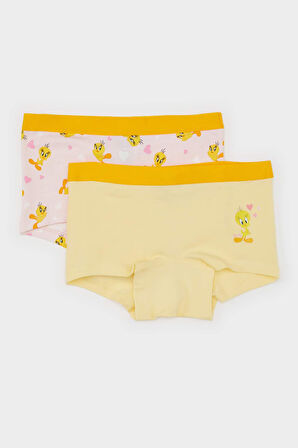 DeFacto Kız Çocuk Looney Tunes 2'li Boxer C4936A824AUYL127
