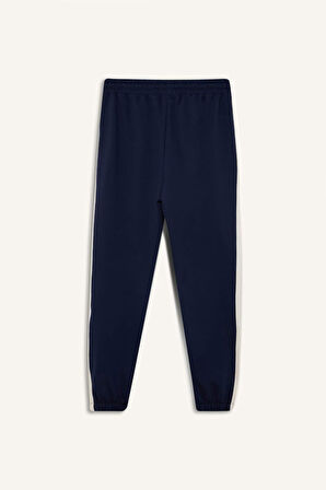 DeFactoFit Standart Fit Sporcu Jogger Eşofman Altı Beli Bağcıklı Cepli Baskılı D7138AX25SPNV241