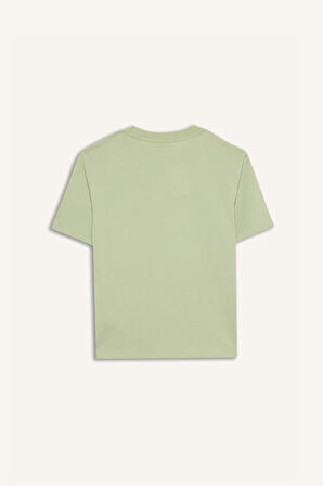 DeFacto Erkek Çocuk Bisiklet Yaka Anime Baskılı Kısa Kollu Tişört D9279A825SMGN1261