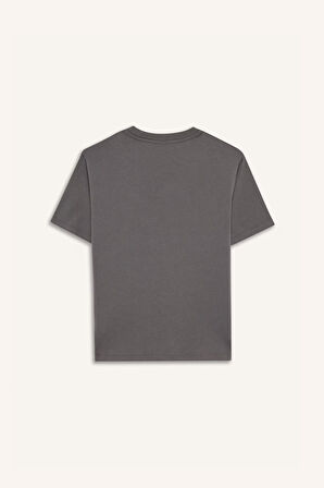 DeFacto Erkek Çocuk Bisiklet Yaka Kaykay Baskılı Kısa Kollu Tişört D9293A825SMAR129