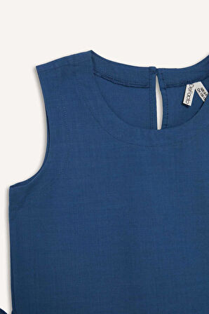 DeFacto Kız Çocuk Kolsuz Bluz D7785A825SMIN33