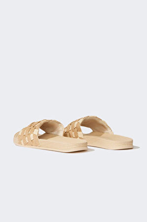 DeFacto Kadın Düz Taban Suni Deri Terlik D8974AX25SMBG26