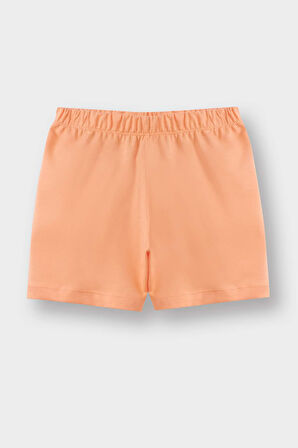 DeFacto Kız Bebek 4'lü Pijama Takımı Yıldız Desenli Kısa Kollu Penye Üst Beli Lastikli Şort E1555A525HSOG189