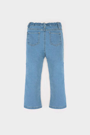 DeFacto Kız Bebek Flare Fit Jean Pantolon E0423A525SPBE394