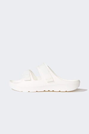 Kadın Düz Taban Çift Bantlı Eva Terlik