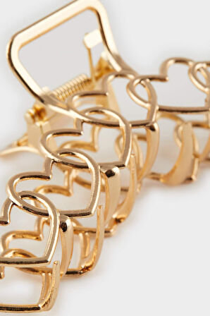 Kadın Kalpli Saç Tokası