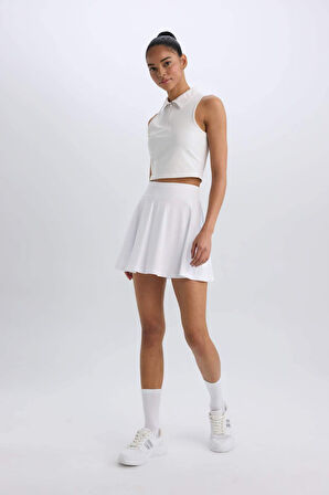 DeFactoFit Sporcu İçi Taytlı Mini Tenis Eteği