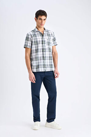 Regular Fit Polo Yaka Kısa Kollu Gömlek
