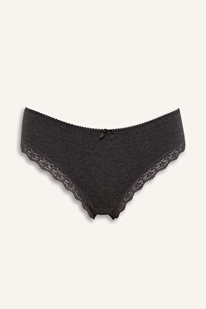 DeFacto Dantel Detaylı 3'lü Brazilian Külot-Fall in Love E4215AX25SPPN287