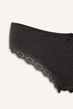 DeFacto Dantel Detaylı 3'lü Brazilian Külot-Fall in Love E4215AX25SPPN287