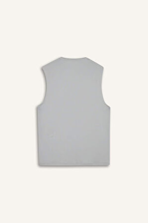 DeFactoFit Boxy Fit Baskılı Bisiklet Yaka Sporcu Atlet E7517AX25AUGR91