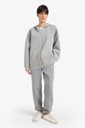 Jogger Fit Cepli Skuba Dalgıç Kumaş Pantolon