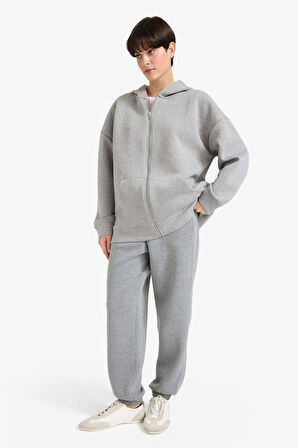 Jogger Fit Cepli Skuba Dalgıç Kumaş Pantolon