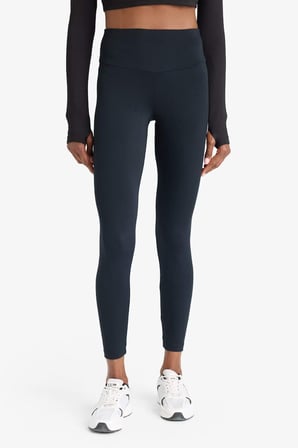 Defacto B4147AXBK81 Siyah DeFactoFit Toparlayıcı Yüksek Bel Esnek Kumaş Basic Sporcu Tayt